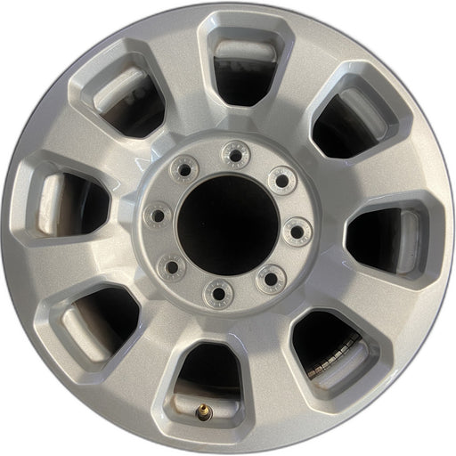 18" FORD F250SD PICKUP 23-24 18x8, aluminum, 8 spoke, flared spoke Original OEM - Front View