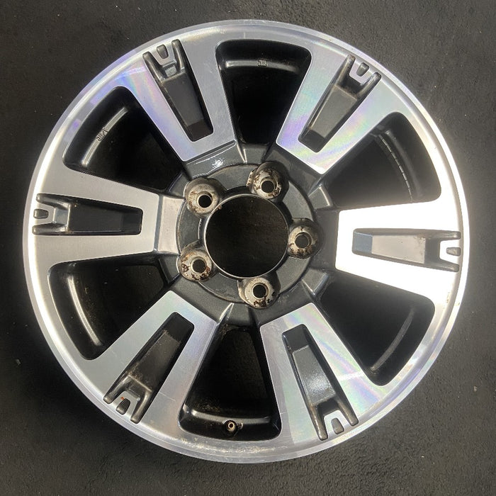 20" TUNDRA 18-21 20x8 alloy 6 spoke exposed lug nuts black inlay Original OEM Wheel Rim