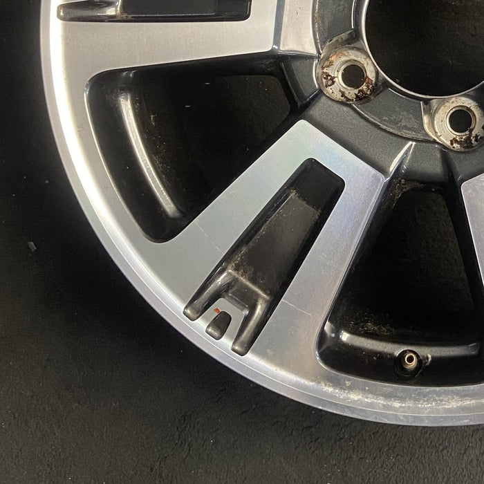 20" TUNDRA 18-21 20x8 alloy 6 spoke exposed lug nuts black inlay Original OEM Wheel Rim