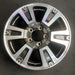 20" TUNDRA 18-21 20x8 , 6 spoke, exposed lug nuts, black inlay Original OEM - Additional View