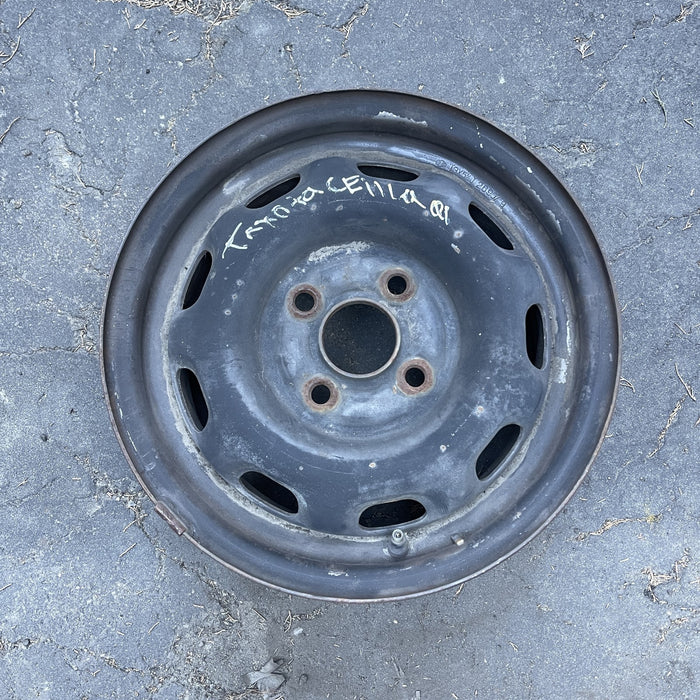 13" CELICA 86-87 13x5.5, steel, 9 hole Original OEM Wheel Rim - Additional View