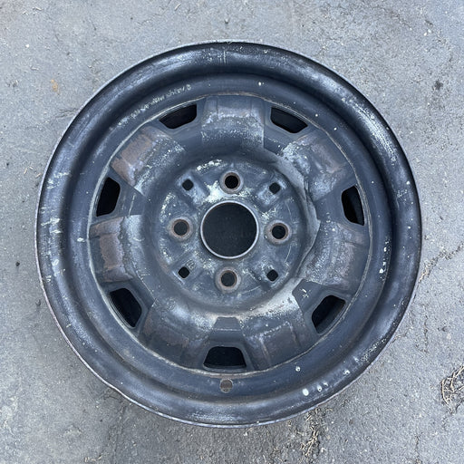 13" CELICA 86 13x5.5, steel, 7 hole Original OEM Wheel Rim - Additional View