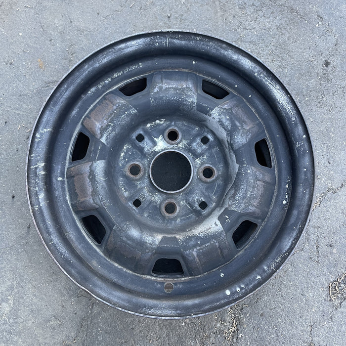 13" CELICA 86 13x5.5, steel, 7 hole Original OEM Wheel Rim - Additional View