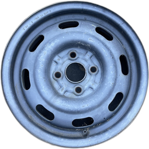 14" ESCORT 97-02 14x5.5, steel Original OEM Wheel Rim - Front View