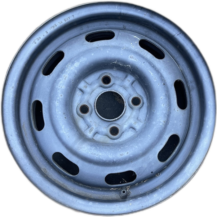 14" ESCORT 97-02 14x5.5, steel Original OEM Wheel Rim - Front View