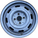 14" ESCORT 97-02 14x5.5, steel Original OEM Wheel Rim - Front View
