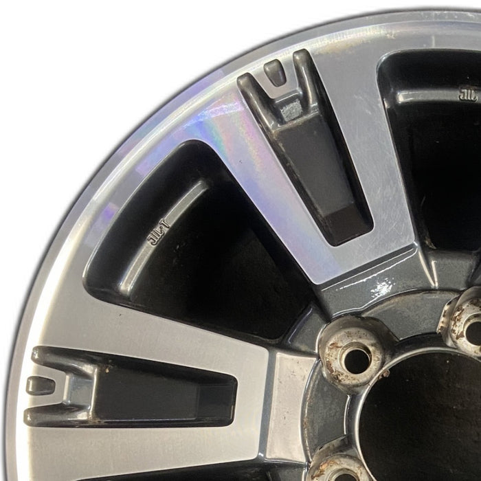 20" TUNDRA 18-21 20x8 alloy 6 spoke exposed lug nuts black inlay Original OEM Wheel Rim