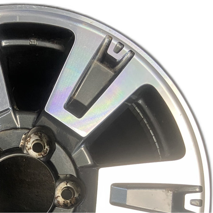 20" TUNDRA 18-21 20x8 alloy 6 spoke exposed lug nuts black inlay Original OEM Wheel Rim