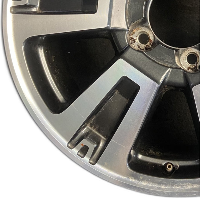 20" TUNDRA 18-21 20x8 alloy 6 spoke exposed lug nuts black inlay Original OEM Wheel Rim