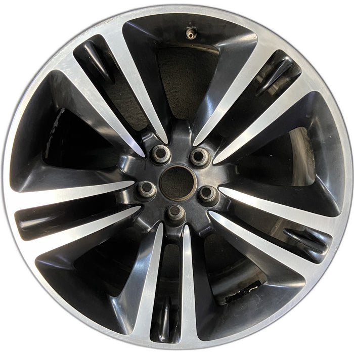 20" CHARGER 14 20x9, , , machined Original OEM Wheel Rim - Front View