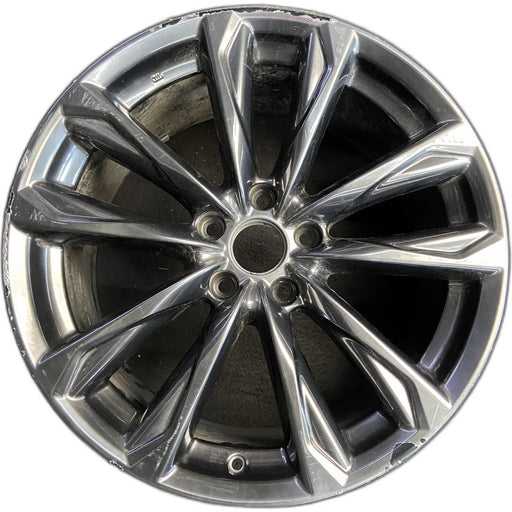 19" LEXUS IS350 21-24 19x9.5 , 5 split spoke Original OEM Wheel Rim - Front View