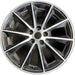 19" MUSTANG 15 19x8.5 , , straight spoke, machined face Original OEM Wheel Rim - Front View