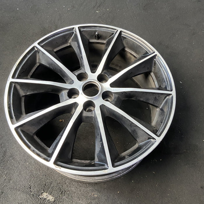 19" MUSTANG 15 19x8.5 , , straight spoke, machined face Original OEM Wheel Rim - View 8
