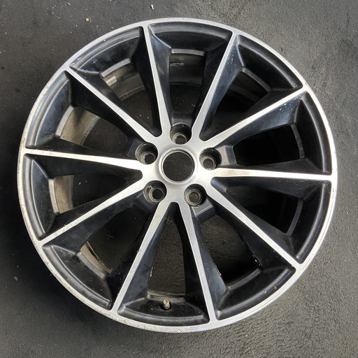19" MUSTANG 15 19x8.5 , , straight spoke, machined face Original OEM Wheel Rim - Additional View