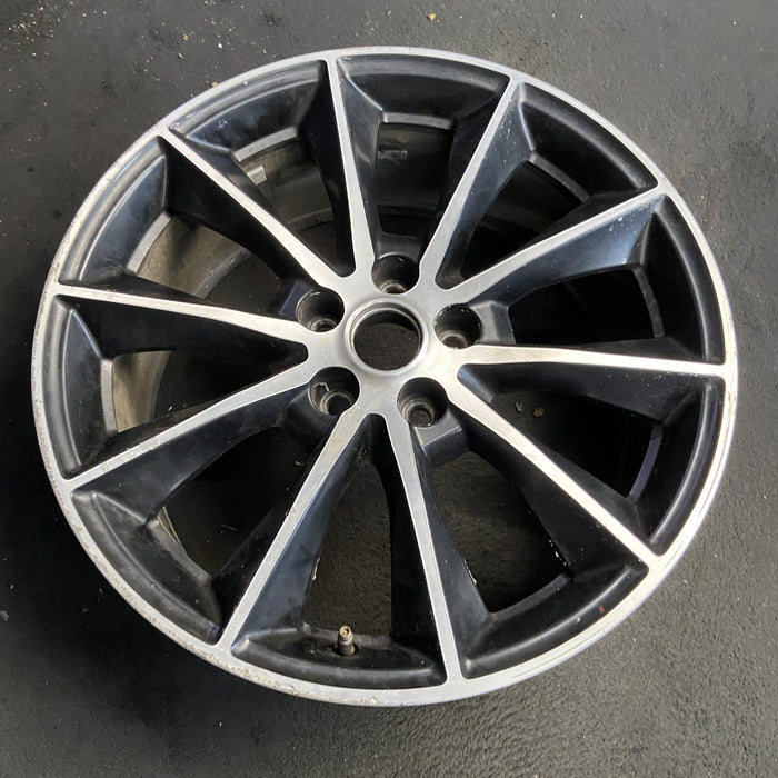 19" MUSTANG 15 19x8.5 , , straight spoke, machined face Original OEM Wheel Rim - View 7