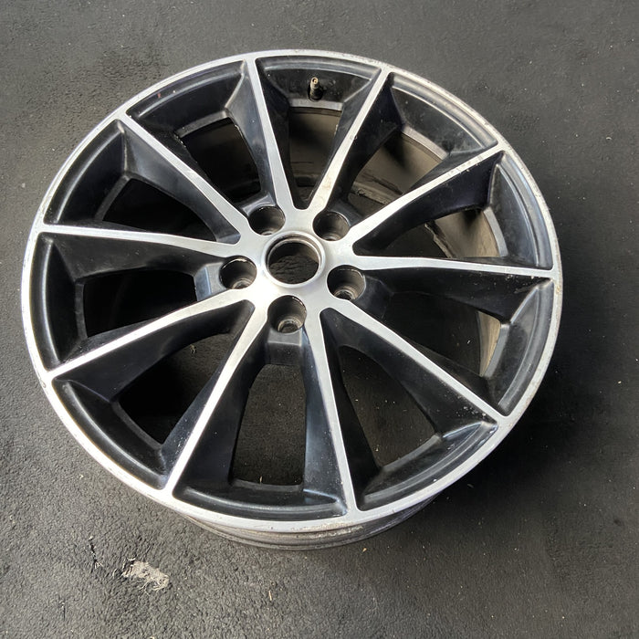 19" MUSTANG 15 19x8.5 , , straight spoke, machined face Original OEM Wheel Rim - View 8