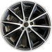 19" MUSTANG 15 19x8.5 , , straight spoke, machined face Original OEM Wheel Rim - Front View