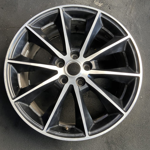 19" MUSTANG 15 19x8.5 , , straight spoke, machined face Original OEM Wheel Rim - Additional View