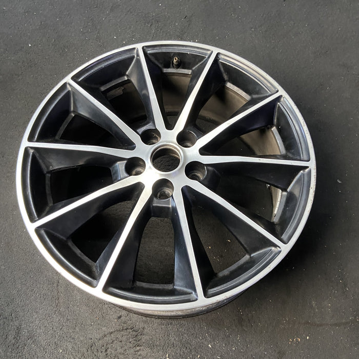19" MUSTANG 15 19x8.5 , , straight spoke, machined face Original OEM Wheel Rim - View 8