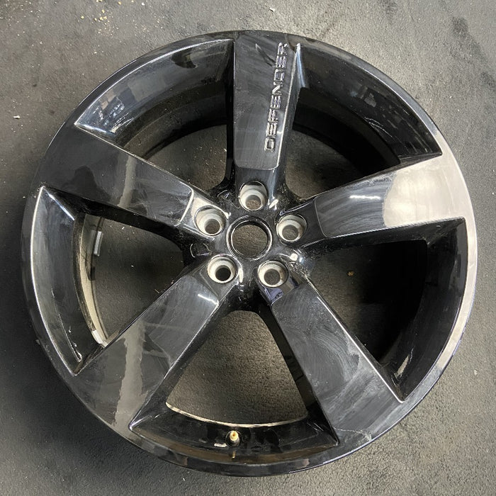 22" DEFENDER 20-24 22x9 5 spoke black Original OEM Wheel Rim