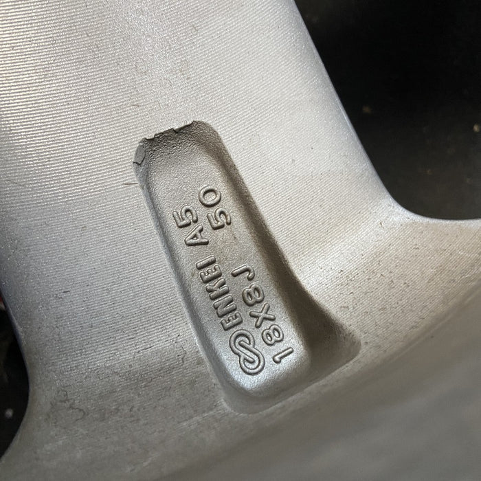 18" PILOT 23 18x8 alloy 5 spoke straight spoke Original OEM Wheel Rim