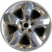 20" DODGE 1500 PICKUP 13 , 20x8, chrome clad Original OEM Wheel Rim - Front View