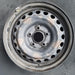 15" ELANTRA 17-20 15x6, steel Original OEM Wheel Rim - Front View