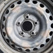 15" ELANTRA 17-20 15x6, steel Original OEM Wheel Rim - Angle View