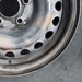 15" ELANTRA 17-20 15x6, steel Original OEM Wheel Rim - Back View