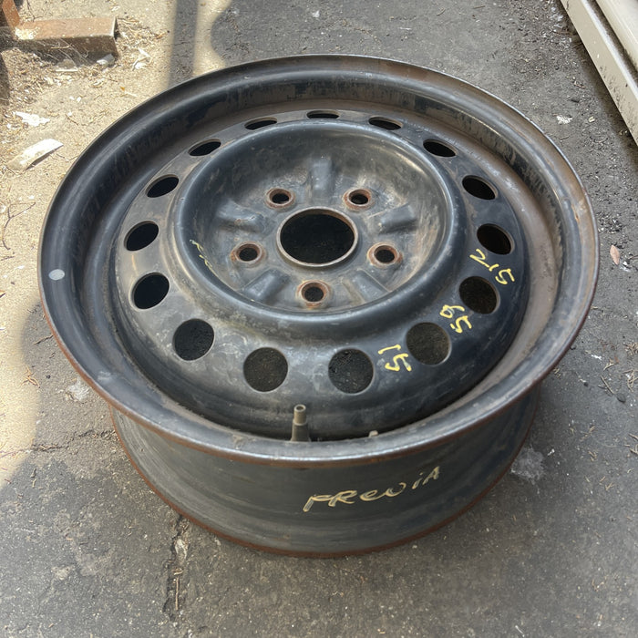 15" PREVIA 91-97 15x6, steel Original OEM Wheel Rim - View 7