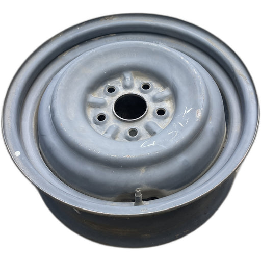 16" CAMRY 00-01 16x6 , steel, 4 small holes Original OEM Wheel Rim - Front View