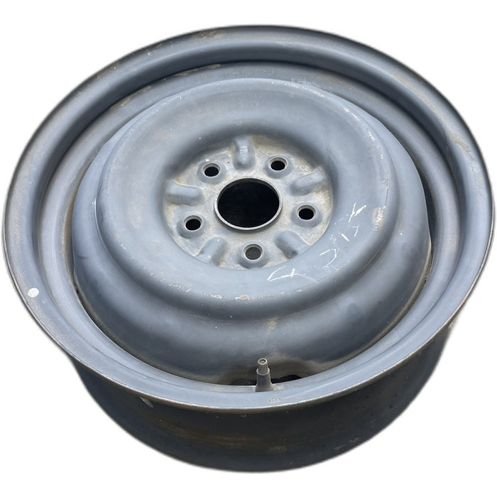 16" CAMRY 00-01 16x6 , steel, 4 small holes Original OEM Wheel Rim - Front View