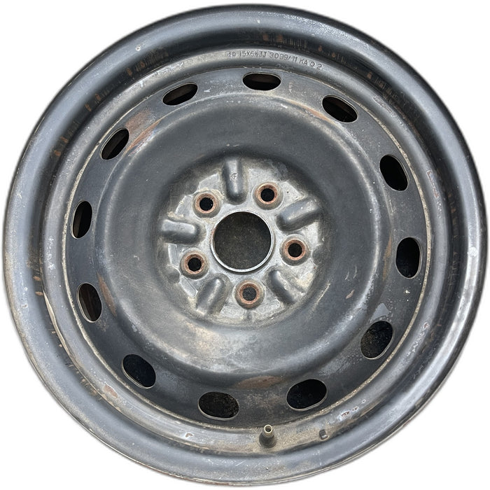15" CELICA 00-05 15x6.5, steel Original OEM Wheel Rim - Front View
