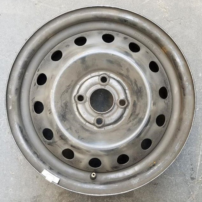 15" CIVIC 01-03 15x6, steel Original OEM Wheel Rim - Front View