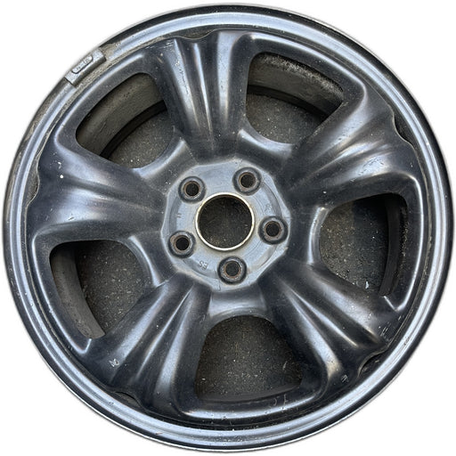 16" FORESTER 03-07 16x6.5, steel, 5 spoke Original OEM Wheel Rim - Front View