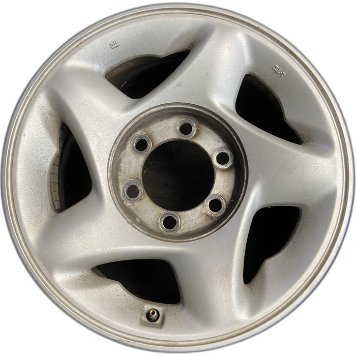 16" TACOMA 01-04 16x7, alloy, w/o 15mm offset Original OEM Wheel Rim - Front View