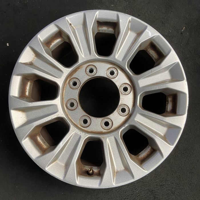 18" FORD F250SD PICKUP 20-22 18x8 aluminum 8 spoke silver Original OEM Wheel Rim
