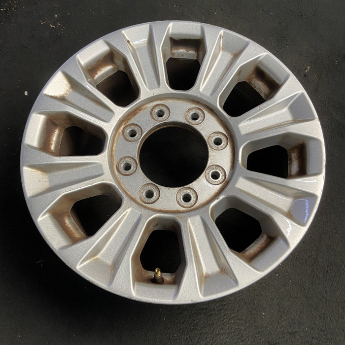 18" FORD F250SD PICKUP 20-22 18x8 aluminum 8 spoke silver Original OEM Wheel Rim