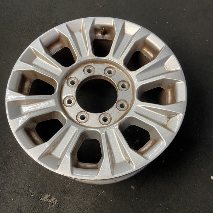 18" FORD F250SD PICKUP 20-22 18x8 aluminum 8 spoke silver Original OEM Wheel Rim