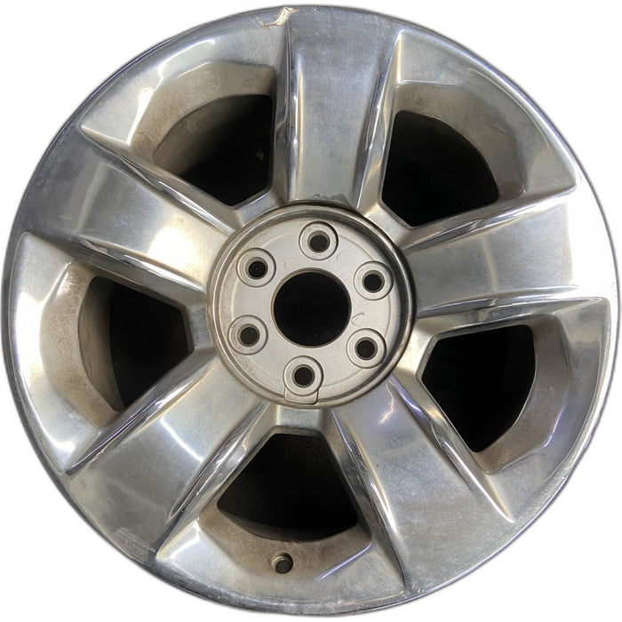 20" SIERRA 1500 PICKUP 19 classic , 20x9, 5 spoke, covered lug nuts, Original - Front View