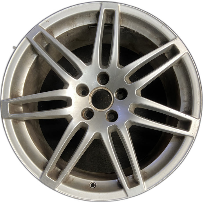 19" AUDI RS4 07 19x9, Original OEM Wheel Rim - Front View