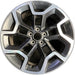 17" XV CROSSTREK 16-17 17x7 , 5 spoke, open spoke Original OEM Wheel Rim - Front View