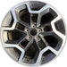 17" XV CROSSTREK 16-17 17x7 , 5 spoke, open spoke Original OEM Wheel Rim - Front View