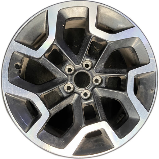 17" XV CROSSTREK 16-17 17x7 , 5 spoke, open spoke Original OEM Wheel Rim - Front View
