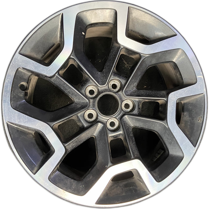 17" XV CROSSTREK 16-17 17x7 , 5 spoke, open spoke Original OEM Wheel Rim - Front View
