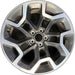 17" XV CROSSTREK 16-17 17x7 , 5 spoke, open spoke Original OEM Wheel Rim - Front View