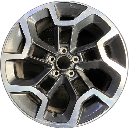 17" XV CROSSTREK 16-17 17x7 , 5 spoke, open spoke Original OEM Wheel Rim - Front View