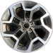 17" XV CROSSTREK 16-17 17x7 , 5 spoke, open spoke Original OEM Wheel Rim - Front View