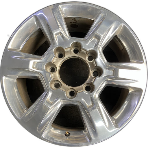 20" SIERRA 2500 PICKUP 17-19 20x8.5, 6 spoke Original OEM Wheel Rim - Front View