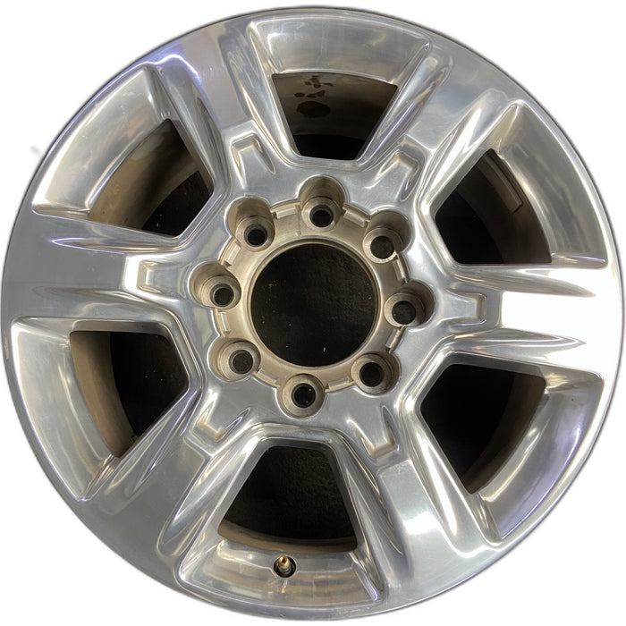 20" SIERRA 2500 PICKUP 17-19 20x8.5, 6 spoke Original OEM Wheel Rim - Front View